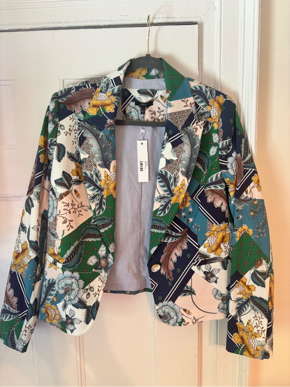 Drew multicolored blazer brand new